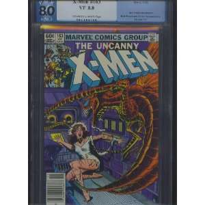    Uncanny Xmen #163 PGX Graded 8.0 Marvel Comic Book