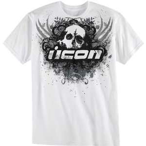  ICON THRESHOLD T SHIRT WHITE XL Automotive