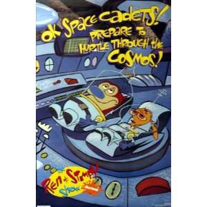   Ren & Stimpy Show Space Cadets Nicktoons 21x32 Poster