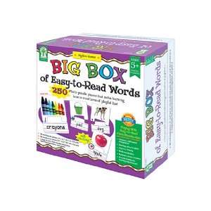   SPECIAL EDUCATION BIG BOX OF EASY TO READ WORDS GAME: Everything Else