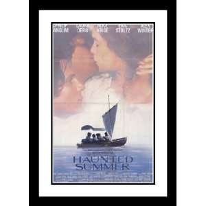  Haunted Summer 32x45 Framed and Double Matted Movie Poster 