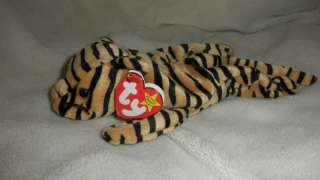 Original Ty Beanie Baby Stripes the tiger NWT  