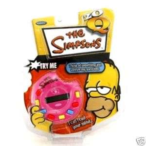 THE SIMPSONS RADICA 20 Q READ YOUR MIND GAME NEW  