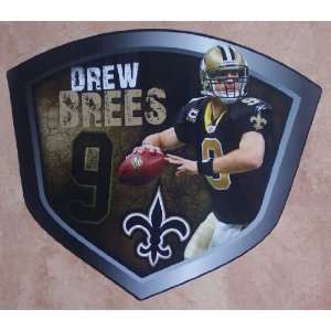 Drew Brees Fathead New Orleans Saints NFL Vinyl Wall Graphic 22x18 