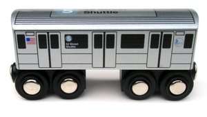    NYC Subway Wooden Railway S Train 42 Street Shuttle by Munipals