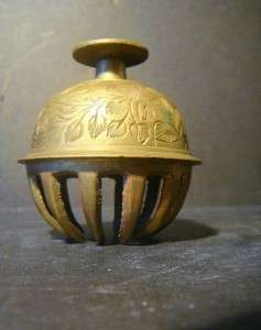 VINTAGE BRASS CLAW BELL  