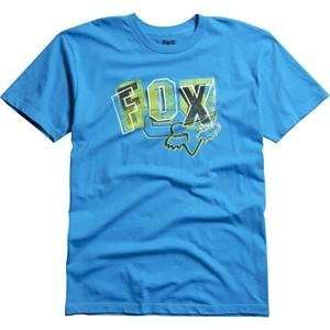  Fox Racing Slender T Shirt   Medium/Electric Blue 