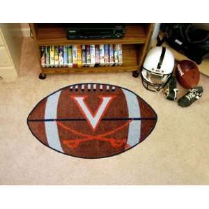  Virginia Football Rug 22x35