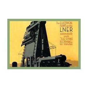   Coal in Six Minutes   The Flying Scotsman 20x30 poster
