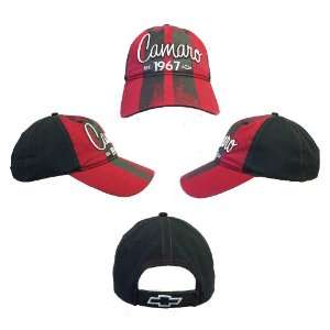  Camaro Black and Red Vintage Hat 