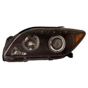   05 UP PROJECTOR HEADLIGHTS HALO BLACK CLEAR AMBER (CCFL): Automotive