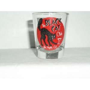  BLACK CAT CLUB ONE OUNCE SHOT GLASS