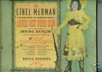 ETHEL MERMAN ANNIE GET YOUR GUN RECORS ALBUM (5) 1946  