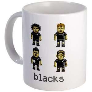 Blacks New Zealand Rugby Funny Mug by CafePress:  Kitchen 