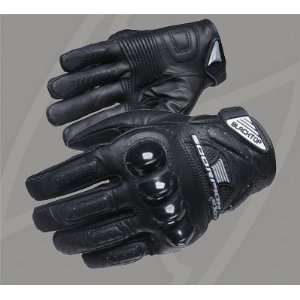  Scorpion Blacktop Mens Motorcycle Gloves Black   2X Large 