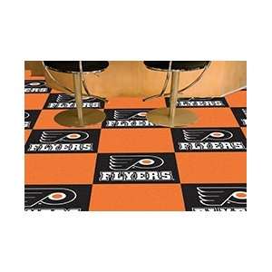  NHL Philadelphia Flyers Carpet Tiles: Sports & Outdoors
