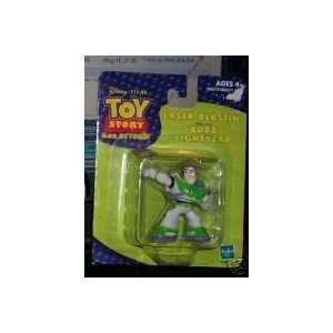  Disney Laser Blastin Buzz Lightyear Figurine: Toys 