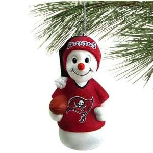  Tampa Bay Buccaneers Resin Snowman Ornament: Sports 
