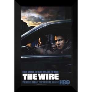 The Wire 27x40 FRAMED TV Poster   Style B   2002: Home 