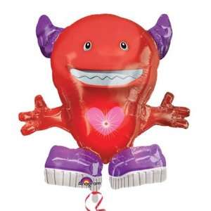  Light Up Love Monster Balloon 32in: Office Products