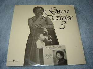 Gwen Carter   3 LP SEALED TCA 112 black gospel 1980 release  