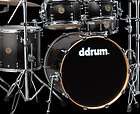 Ddrum Dios Maple Bass Drum Kick 20X20 Pewter Black