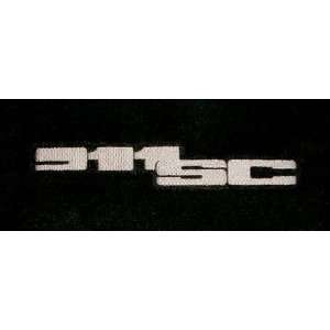   Cruiser Mat Color Black Mat Logo 911SC (Block) Embroidery   White