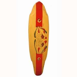  Comet Voodoo XL Longboard Skateboard Deck: Sports 