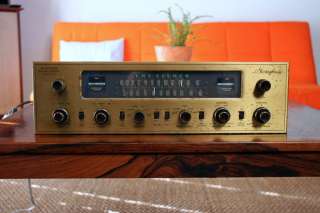   Tube Stereo Preamp Preamplifier AM  FM Tuner with Metal Cabinet  