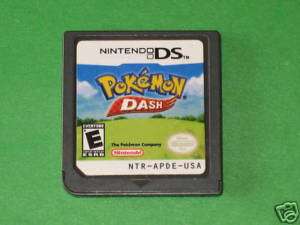 Pokemon Dash (Nintendo DS, 2005) DSi 045496735319  