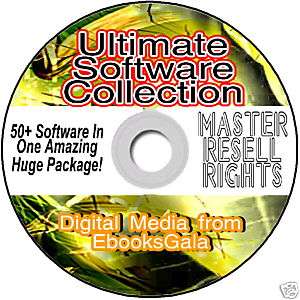 Ultimate Software Collection 50+ Power Programs RESELL  