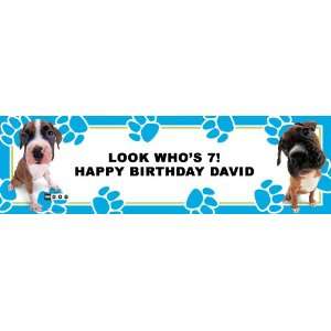  THE DOG Boxer Personalized Banner Medium 24 x 80 Health 