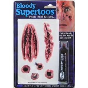  Funworld Bloody Tattoos (3 Pack) Toys & Games