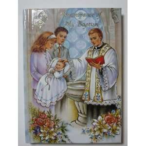    Remembrance of My Baptism Baby Missal Book Bible with Parents Baby