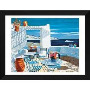  Georges Blouin FRAMED Art 28x36 Mojacar, Andalucia Home 