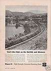 1957 Bethlehem Steel Ad N&W Norfolk & Western Railway Hopper Car