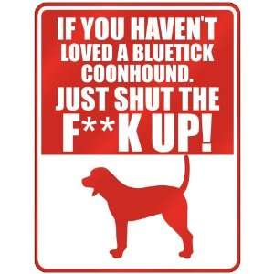   Coonhoundbluetick Coonhoundk Up   Parking Sign Dog