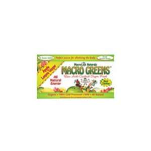 Macro Green Bar Apple Lemon 42 GR 12 Packes   Miracle Greens