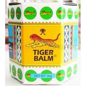  Thai Original Tiger Balm White Cool Massage 1.06 Oz [Pack 