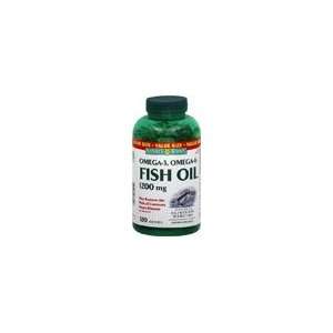 Natures Bounty Omega 3 & Omega 6 Fish Oil 1200 mg, 180 Softgels (Pack 