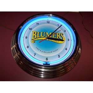  Blumers Old Fashioned Soda Neon Clock Sign Everything 