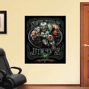  New York Jets Fathead Wall Graphic Turbo Jet Mural: Sports 