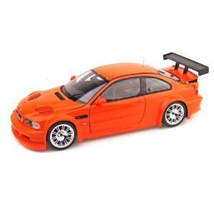  2001 BMW M3 GTR Street (E46) 1/18 Orange Toys & Games