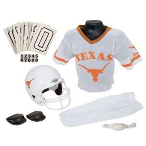  Texas Longhorns UT NCAA Football Deluxe Uniform Set Size 