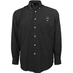   Cardinals Black Matrix Long Sleeve Dress Shirt: Sports & Outdoors