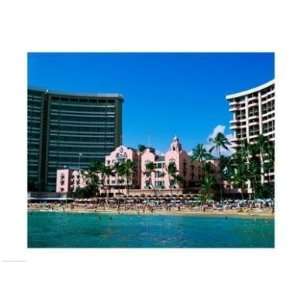 : PVT/Superstock SAL4422128 Hotel on the beach, Royal Hawaiian Hotel 