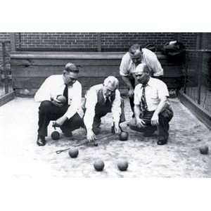   Bocce Balls, Philadelphia, PA   Paper Poster (18.75 x 28.5) Sports