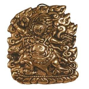  Vajrapani Tibetan Sky Bronze Flaming Vajrapani Protection 