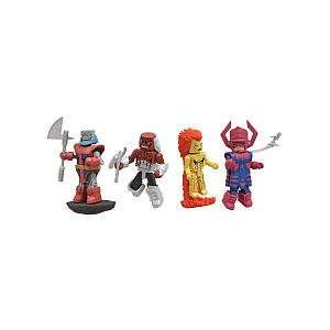   4Pack Heralds of Galactus Galactus, Nova, Morg Terrax Toys & Games