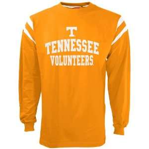  Tennessee Volunteers Orange End Line Long Sleeve T shirt 